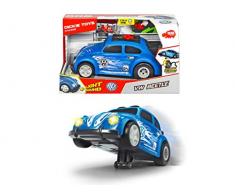 Simba Dickie VW Beetle-Wheelie Raiders 25.5 Cm, Motorizzato, Luci E Suoni, Multicolore, 4006333060779