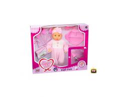 Grandi Giochi GG71016 - Amore Mio Bambola Baby Pipì, 36 cm