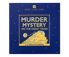 Talking Tables Giochi divertenti per feste, occasioni, giochi di Natale per famiglie HOST-MYSTERY-TRAIN