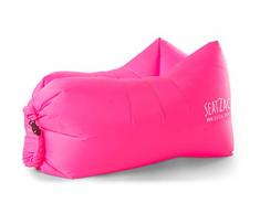 SeatZac- Pouf a Sacco, Colore Pink, 40 x 18 x 12 cm, SZ00003