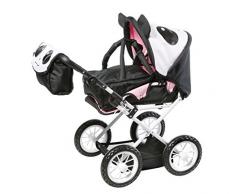 Knorr Toys KNORR63101 "Combi Ruby" Splash Dolls, carrozzina/passeggino rosa
