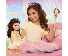 Disney Princess- Belle Toddler Doll And Accessories Bambola, Multicolore, 84307