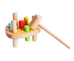 iWood 13014 - Panca da martellare in Legno, Colori e Forme