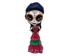 C Y P Figurina di Resina in Scatola Catrine - Candela Multicolore (MR-03-CT