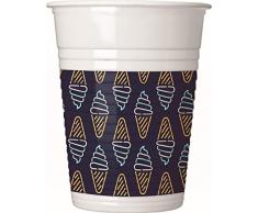 Procos- Bicchieri, Multicolore, 33108