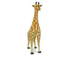 Melissa & Doug- Giraffa Peluche, Colore Nero, Marrone e Giallo, 12106