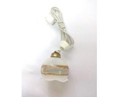 Kahlert Luce 10550 - Mini Doll Accessori - Sospensione Lampada in Vetro Mini