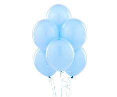 Gemar- Palloncini in Lattice 10 Colore Azzurro Pastello CONF.100pz, G90/09