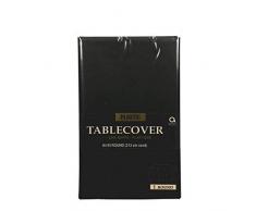 Nero di getto plastica rotondo Tovaglia