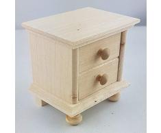 Rlke Holzspielzeug 22266 - Comodino Rustikal,Comodino Rustico