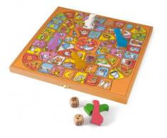 Gamma SMIR - - Jeujura 11869 - gioco da tavolo - scatola di legno Goose piccante