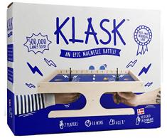 Klask Gioco Magnetico di Abilità, Divertimento per Tutta la Famiglia, per Bambini da 8+ Anni