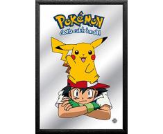 Close Up V829420 - Specchio Pokémon Ash & Pikachu, Multicolore