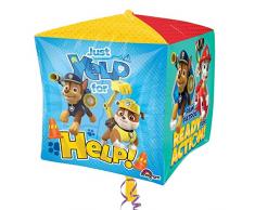 Amscan 3227501 - Palloncino rotondo Paw Patrol, decorazione per feste, 1 pezzo