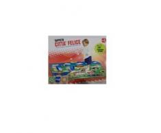 DE. CAR- Tappeto INERATTIVO, Colore Bianco Rosso Verde, 43706