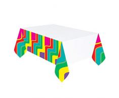 Amscan International 572744 - Tovaglia in plastica stampata con scrittaGood Vibes