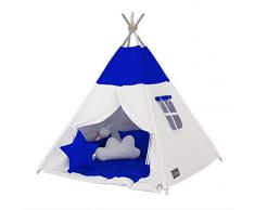 Elfique New Tipi INDIANERZELT SPIELZELT DOPPELT Coperta Imbottita (Tenda con soffitto)