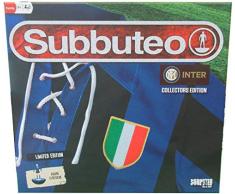 Inter Subbuteo Playset Retro, dai 6 ai 99 anni, con Tappeto Gioco, 2 Porte, Pallone e 22 Giocatori