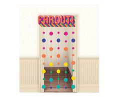 Amscan International 242856 - Tenda decorativa per porta, motivo:Good Vibes