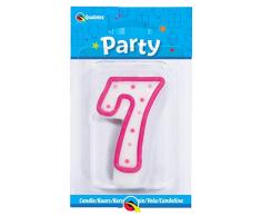 Pioneer Europe- Candela per Feste, Rosa, 26578