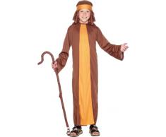 Smiffys - Costume Carnevale Travestimento Giuseppe del Presepe di Natale bambino 4-12 anni [importato da UK]