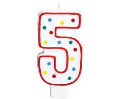 Amscan International 451.573,9 cm Numeral # 12,7 cm Candela