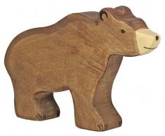 Holztiger 80183 - Figura Giocattolo in Legno, Soggetto: Orso