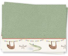 Procos Tovaglia plastica 120 x 180 cm Safari, Multicolore, 5PR89624