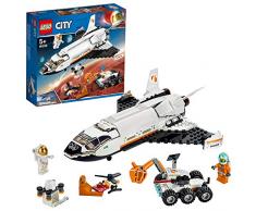 LEGO City Space Port - Gioco per Bambini Shuttle di Ricerca su Marte, Multicolore, 6251705