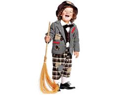 VENEZIANO Carnevale venizano cav50561 – 3 – Bambino Costume spazza Camino Neonato – età: 0 – 3 Anni – Dimensioni: 3