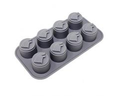 Game of Thrones Z888545 - Stampo per cubetti di ghiaccio, con logo forte, multicolore