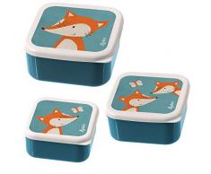 Sigikid - Set di 3 scatole per Snack