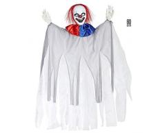 Widmann 01387 - Decorazione per Feste Halloween Pagliaccio Assassino