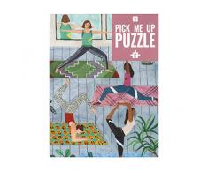 Talking Tables Giochi di feste di Natale divertenti per famiglie PUZZ-PMU-YOGA-Puzzle, Colore