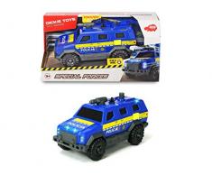 Simba Dickie SOS Special Forces Mezzo SWAT, Cm 18, Scala 1:32, Luci E Suoni, Multicolore, 4006333059773