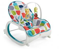 Fisher-Price Sdraietta dei Sorrisi, per La Pappa, il Gioco o il Relax, da Neonata ai Primi Passi, Sicura e Divertente, FWX17