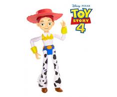 Toy Story- 4 Disney Pixar Jessie Personaggio Articolato da 18 cm, Giocattolo per Bambini di 3+ Anni, GGX36