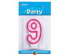 Pioneer Europe- Candela per Feste, Rosa, 26751