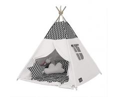 Elfique New Tipi INDIANERZELT SPIELZELT DOPPELT Coperta Imbottita (Tenda con soffitto)