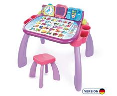 VTech- Scrivania per Bambini, Colore: Rosa, 80-154654