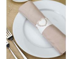 Neviti- portatovaglioli, Colore Avorio, Taglia Unica, 596867