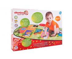 Vitamina G- Tappeto Musicale con Canzoni/Versi Animali, 139 x 59 cm, 05202