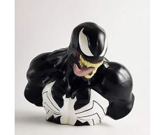 Semic Marvel Busto Salvadanaio Venom Deluxe, BBSM011, Nero