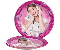 Bbs Violetta Piatti Cm.20 Pz.8