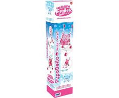 RSTA- Metallo Pupo Bello Passeggino E Carrozzina Gioco Femmina Bimba 722, Multicolore, 8004817098580