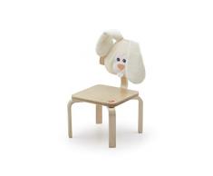 Trudi- Sedia Bambini, Colore Bianco/Beige, 88023
