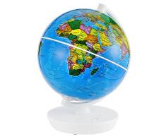 Oregon Scientific OSSG101R - Mappamondo, Colore: Bianco