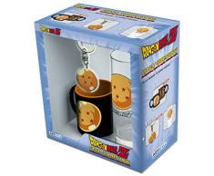 ABYstyle - DRAGON BALL - Confezione di bicchiere 29cl + portachiavi + mini tazza Crystal Ball