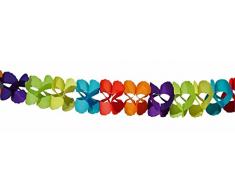 Ghirlanda di carta Coral 6 metri