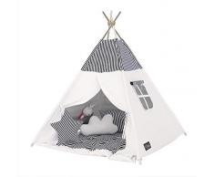 Elfique New Tipi INDIANERZELT SPIELZELT DOPPELT Coperta Imbottita (Tenda con soffitto)
